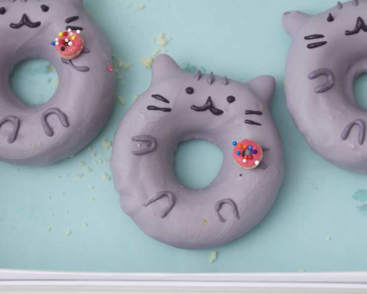 Pusheen in donut deals